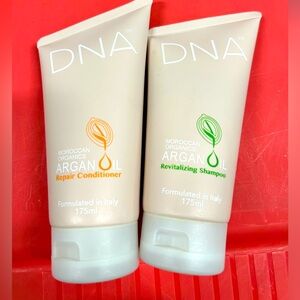 DNA argan oil shampoo and conditioner